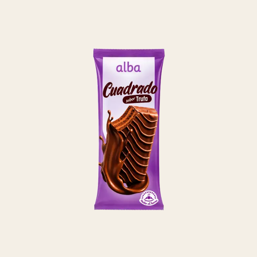 Cuadrado Trufa 74 g  - Alba